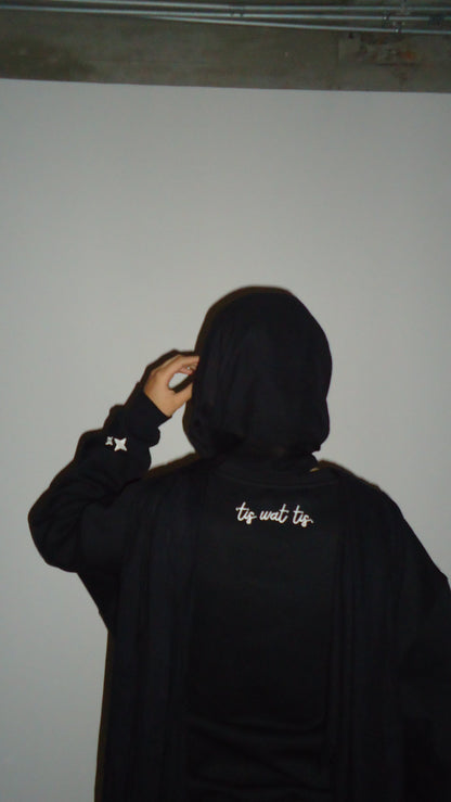 "IT IS WHAT IT IS" BLACK Unisex Glimzi Crewneck