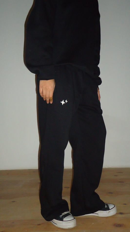 BLACK Glimzi Sweatpants