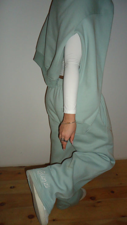 MINT GREEN Glimzi  Sweatpants